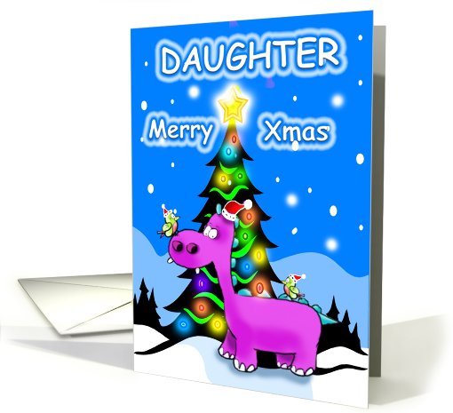 Daughter Merry Christmas card (540062)