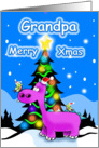 Grandpa Merry Christmas card