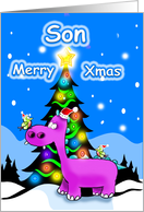 Son Merry Christmas card