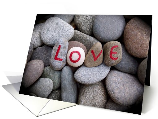 Love Rocks card (546618)