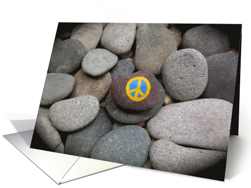 Peace Rocks card (546621)
