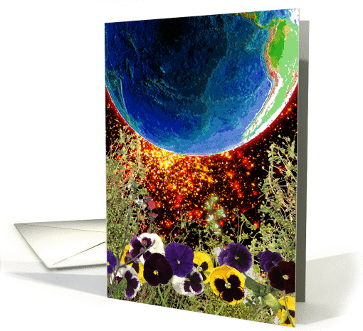 Postcard from Earth card (526040)