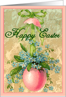 Happy Easter Vintage Card