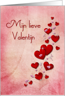 Hearts Valentine Dutch card