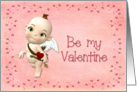 Cupid be my Valentine card