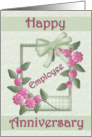 Employee Anniversary card