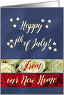 Happy 4th of July from our New Home Patriotic Roses card