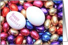 Happy Easter Chocolate Eggs card