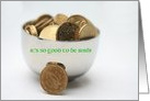 St Patrick’s Silver Pot of Gold Good To Be Irish card