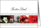 Foster Dad Merry Christmas collage card