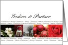 Godson & Partner Merry Christmas collage card