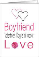 Boyfriend - Valentine’s Day is All about love card