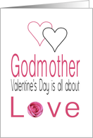 Godmother - Valentine’s Day is All about love card