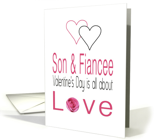 Son & Fiancee Valentine's Day is All about Love card (1198854)