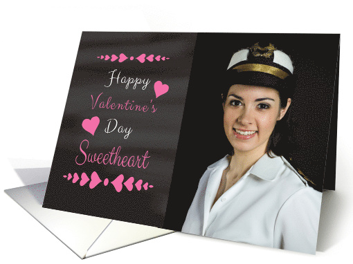 Sweetheart - Valentine's Day Card Chalkboard look Photo card (1204316)