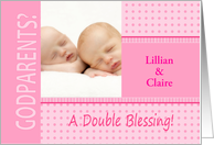 Twin Girls Pink...