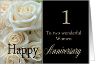 1st Anniversary, two...