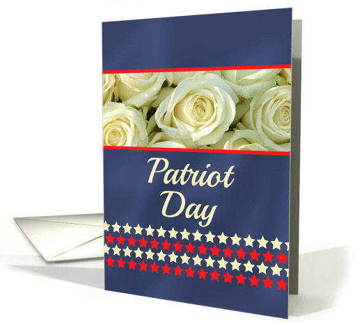 Patriot Day - Patriotic roses card (1309180)
