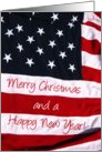 An American Christmas greeting card