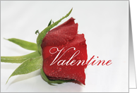 as classic as a valentine’s card can be... card