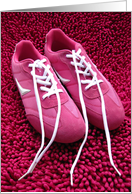Pink Sneakers Blank Any Occasion card