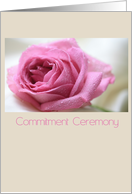 Commitment Ceremony...