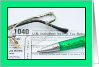 Thank You, Tax Consultant card