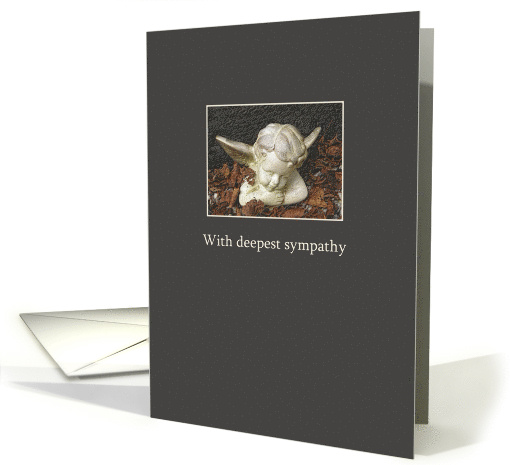 Sympathy Guardian Angel card (602928)