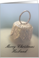 Merry Christmas Ornament card for husband card