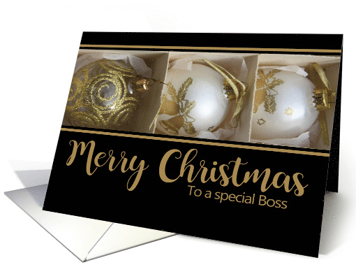 Boss Merry Christmas Baubles in a Box Deck the halls!... (721370)