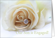 engagement of son...