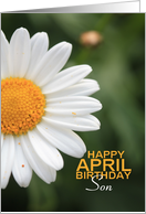 Son Happy April...