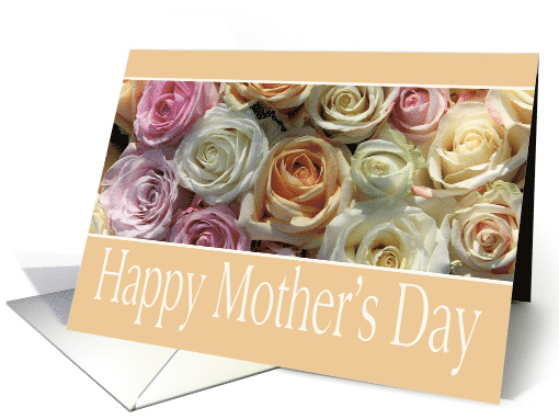 Happy Mother's Day Pastel Roses card (795941)