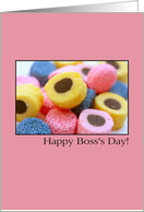 Boss’s Day Liquorice Allsorts in Pink card