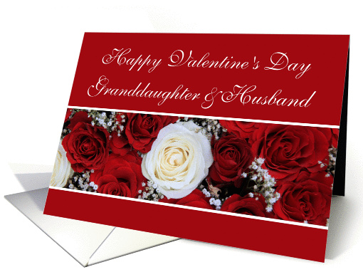 granddaughter & husband Happy Valentine's Day card (894576)