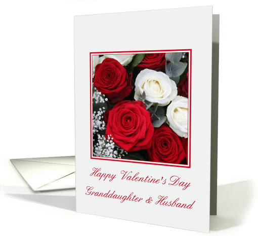 granddaughter & husband Happy Valentine's Day card (894590)