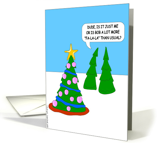 Fa-La-La card (527008)