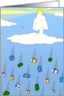 Cloudy with a Chance of Presents card