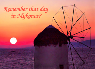 Mykonos Anniversary...