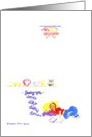 Sending you love like dishes done... card