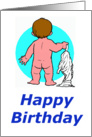 Nudist Birthday card