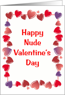 Happy Nude Valentine’s Day card