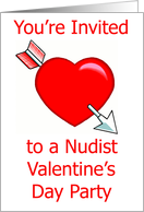 Nude Valentine's Day...