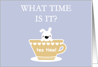 Tea time!