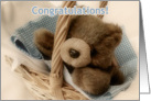 Congratulations Baby Boy card