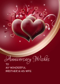 Anniversary wishes...