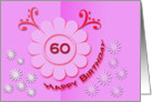 Happy Birthday 60 card
