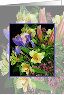 Birthday Flowers card