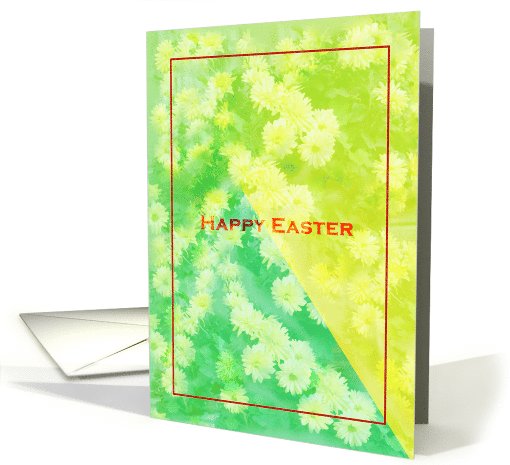 Easter flowers card (557663)