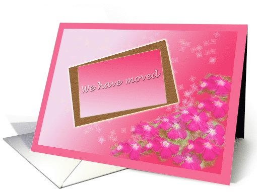 We have moved Flowers card (586249)